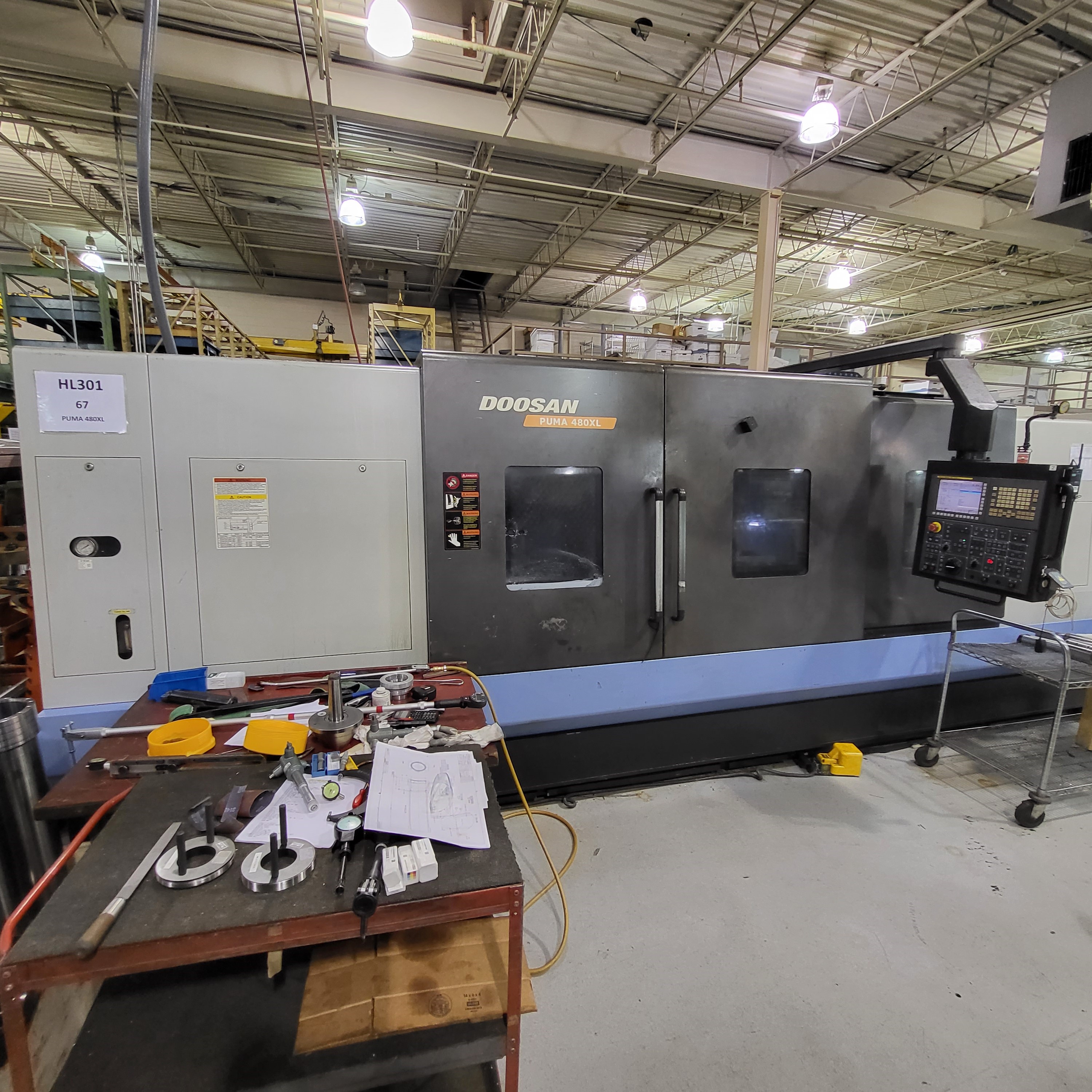 2009 Doosan Puma 480 XL CNC Turning Center (#4435)
